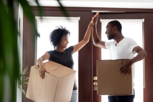 Cohabitation, Moving in