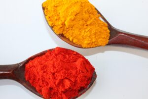 Turmeric and cayenne pepper