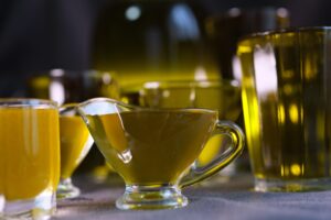 Canola oil, olive oil,