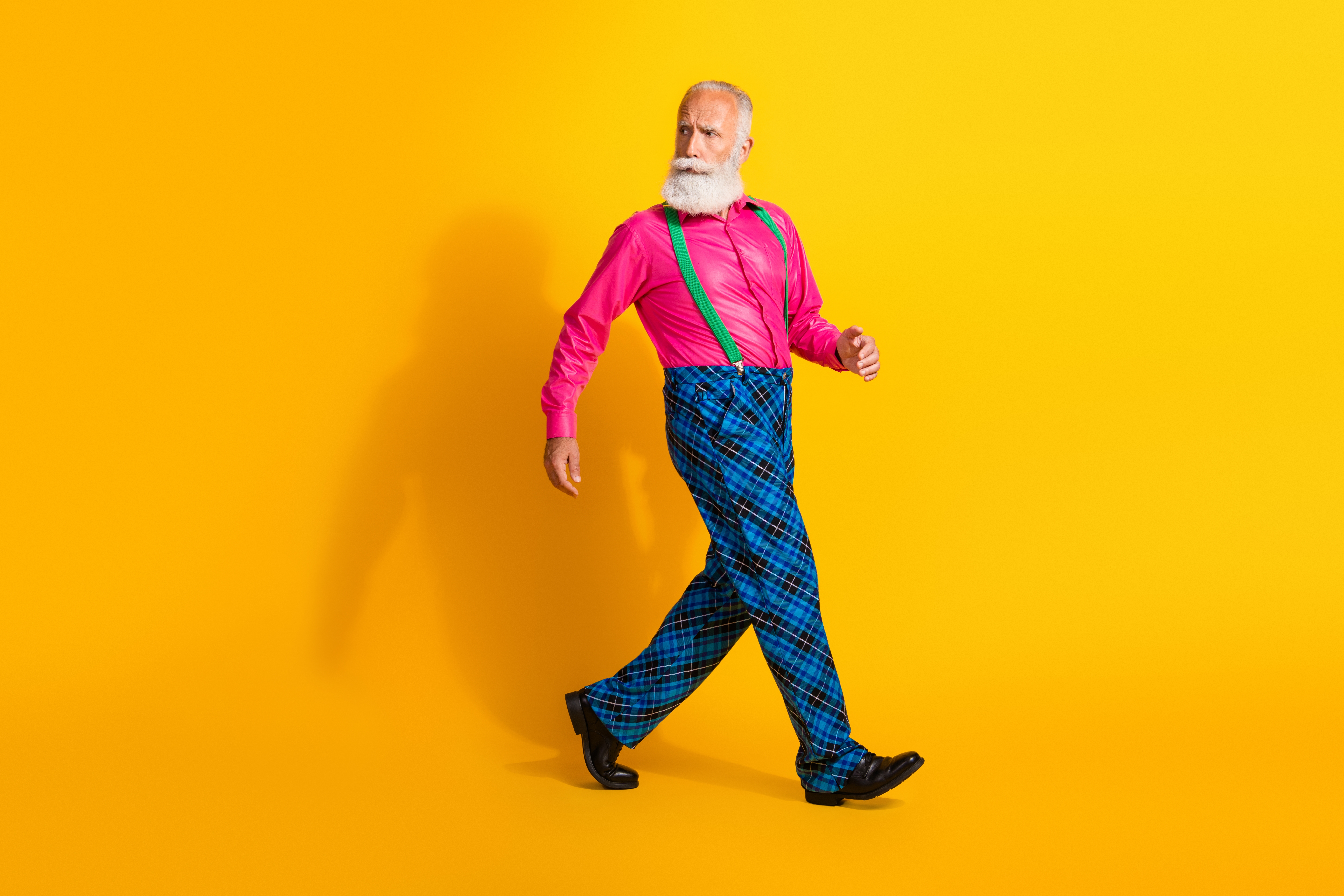 retro walking