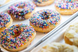 Sweet food, Sugary donut